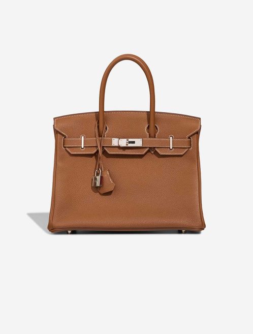 Hermès Birkin 30 Togo Gold Front | Sell your designer bag