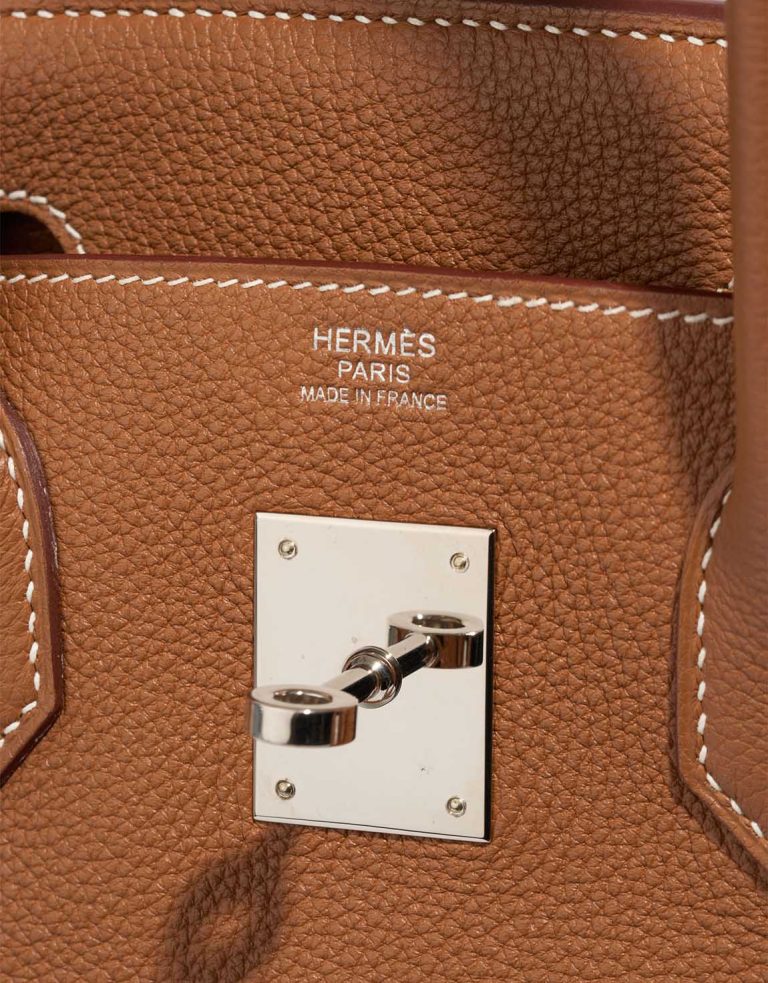 Hermès Birkin 30 Togo Gold Logo | Sell your designer bag