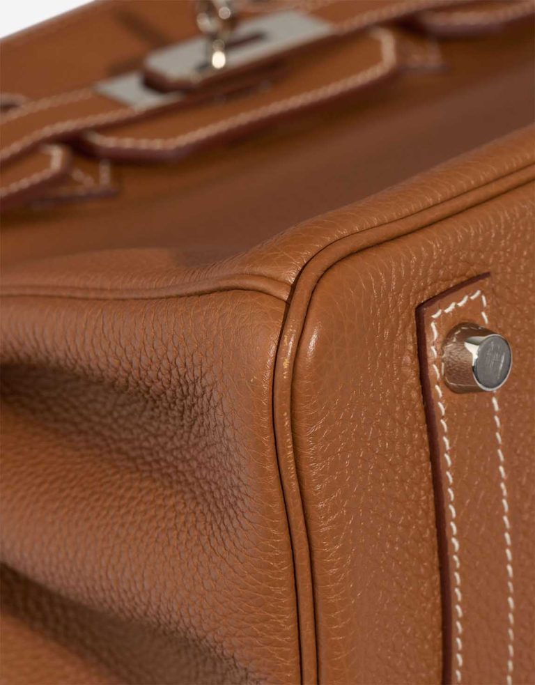 Hermès Birkin 30 Togo Gold Signs of wear | Sell your designer bag