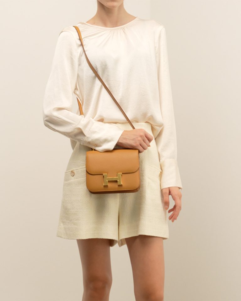 Hermès Constance 18 Epsom Sésame Front | Sell your designer bag