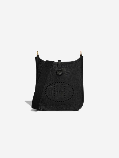 Hermès Evelyne 16 Clémence Black Front | Sell your designer bag