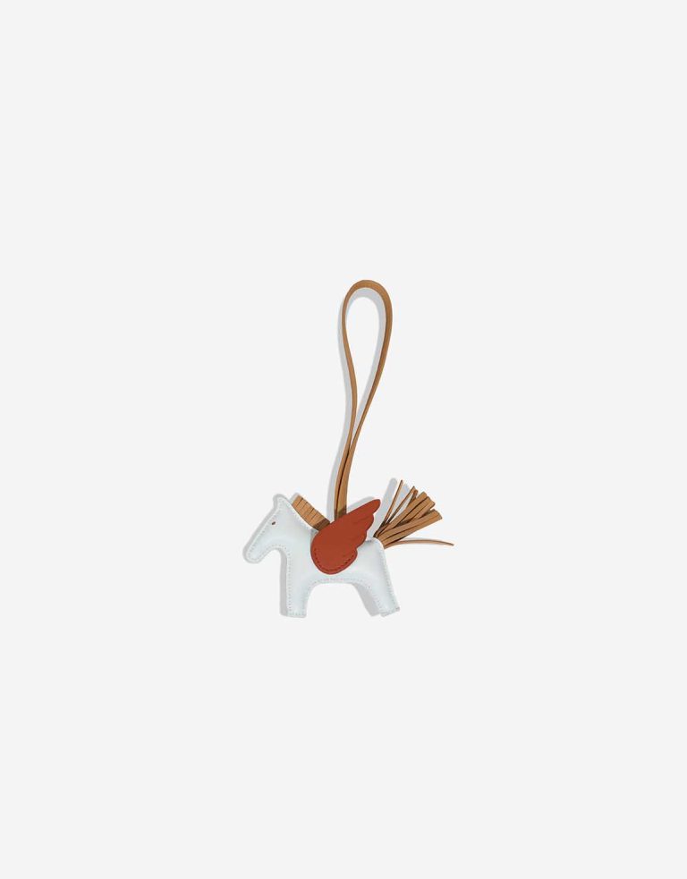 Hermès Rodeo Pegasus PM Milo Lamb Bleu Brume / Chai / Gold Front | Sell your designer bag
