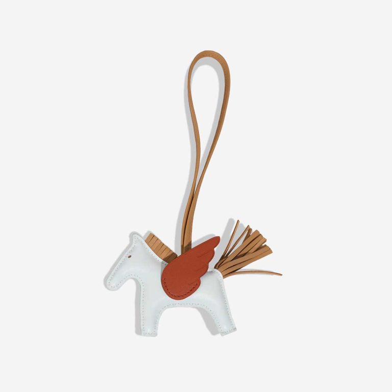 Hermès Rodeo Pegasus PM Milo Lamb Bleu Brume / Chai / Gold Front | Sell your designer bag