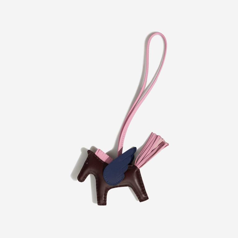 Hermès Rodeo Pegasus PM Milo Lamb Rouge Sellier / Mauve Sylvestre / Bleu Saphir Front | Sell your designer bag