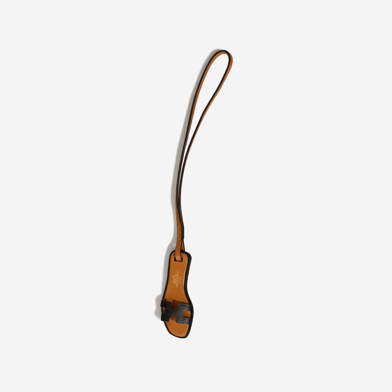 Hermès Oran Epsom / Swift Black / Gold Front | Sell your designer bag