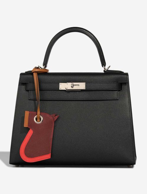 Hermès Camail Key Ring Epsom Gold / Rouge H / Rose Jaipur Closing System | Sell your designer bag