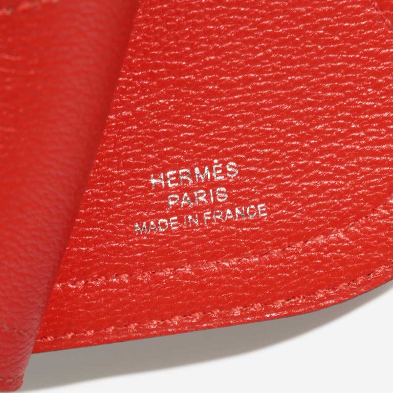 Hermès Camail Key Ring Epsom Gold / Rouge H / Rose Jaipur Logo | Sell your designer bag