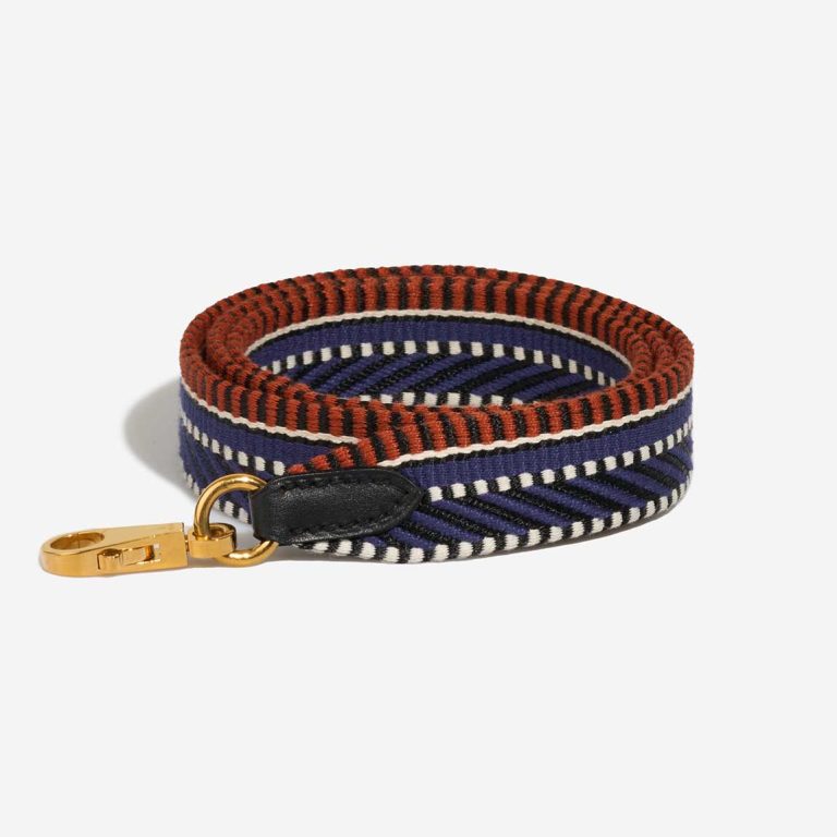 Hermès Kelly Strap Canvas Multicolour Front | Sell your designer bag