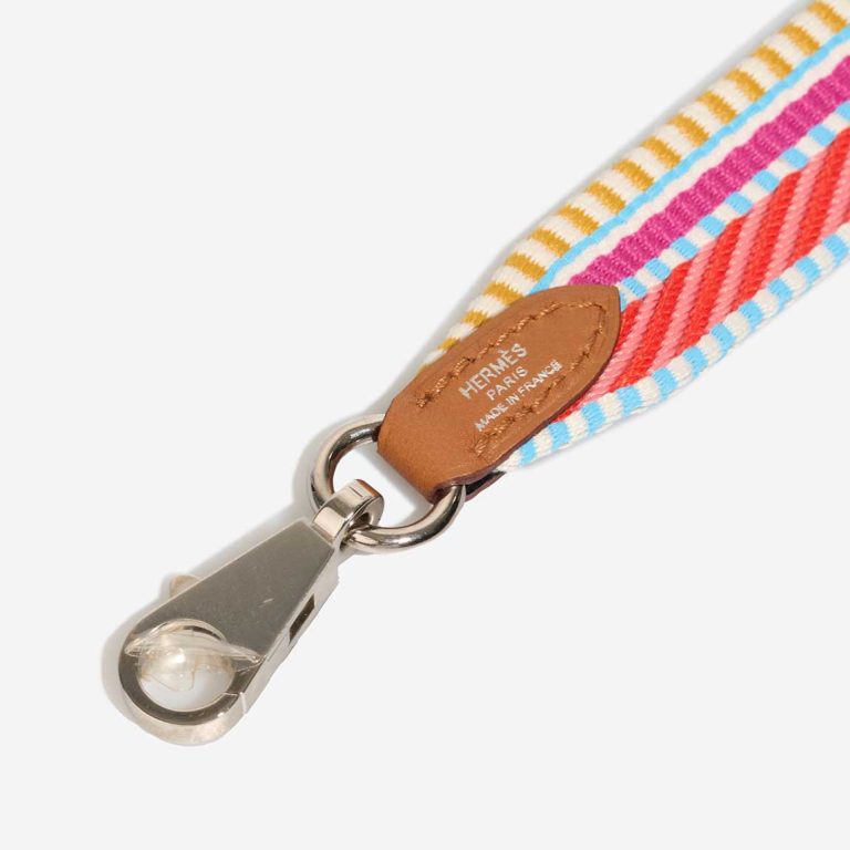 Hermès Shoulder Strap Sangle Cavale Canvas Mutlicolor Front | Sell your designer bag