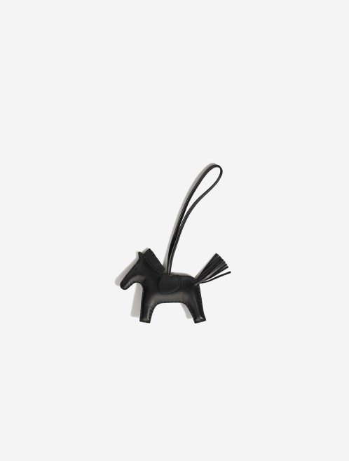 Hermès Rodeo MM Milo Lamb Black Front | Sell your designer bag