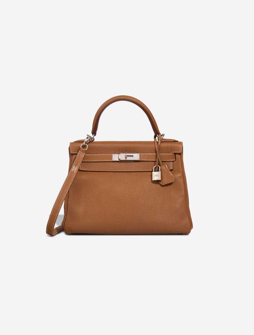 Hermès Kelly 28 Togo Gold Front | Sell your designer bag