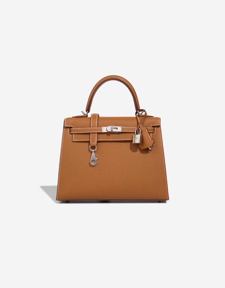 Hermès Kelly 25 Epsom Gold Front | Sell your designer bag