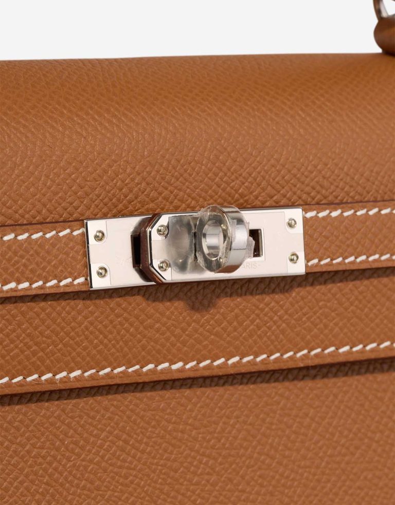 Hermès Kelly 25 Epsom Gold Closing System | Sell your designer bag