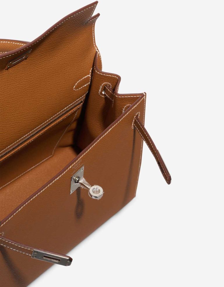 Hermès Kelly 25 Epsom Gold Inside | Sell your designer bag