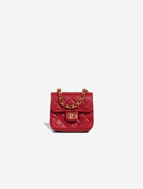 Chanel Timeless Belt Bag Micro Lamb Red Front | Sell your designer bag