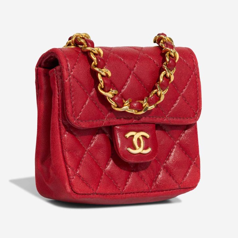 Chanel Timeless Belt Bag Micro Lamb Red | Sell your designer bag