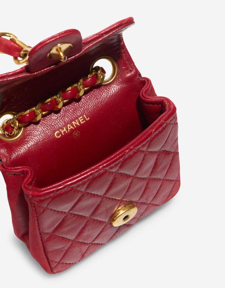 Chanel Timeless Belt Bag Micro Lamb Red Inside | Sell your designer bag