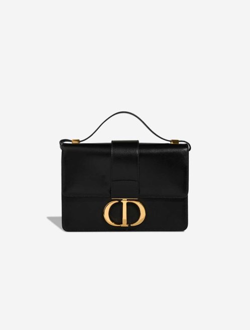 Dior 30 Montaigne Calf Black Front | Sell your designer bag