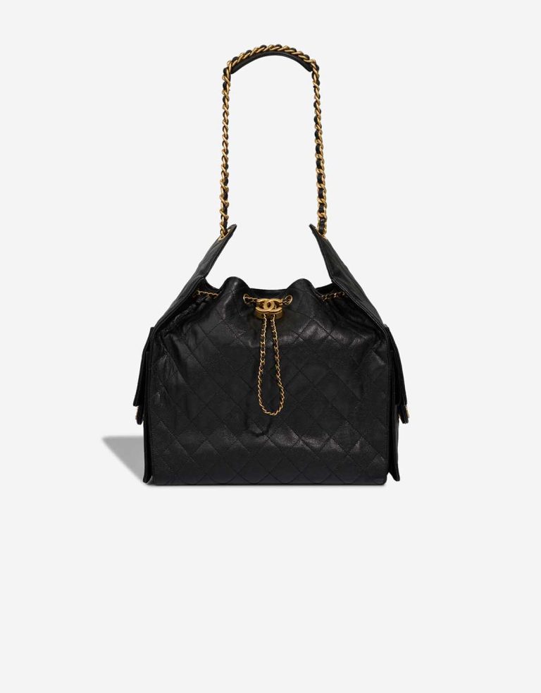 Chanel 25 Small Caviar Black Front | Sell your designer bag