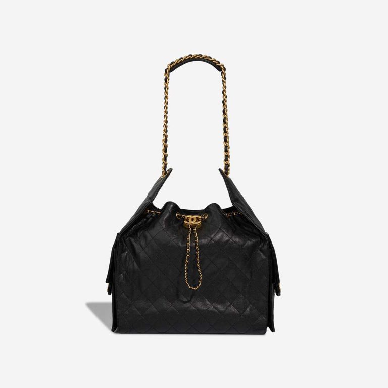 Chanel 25 Small Caviar Black Front | Sell your designer bag