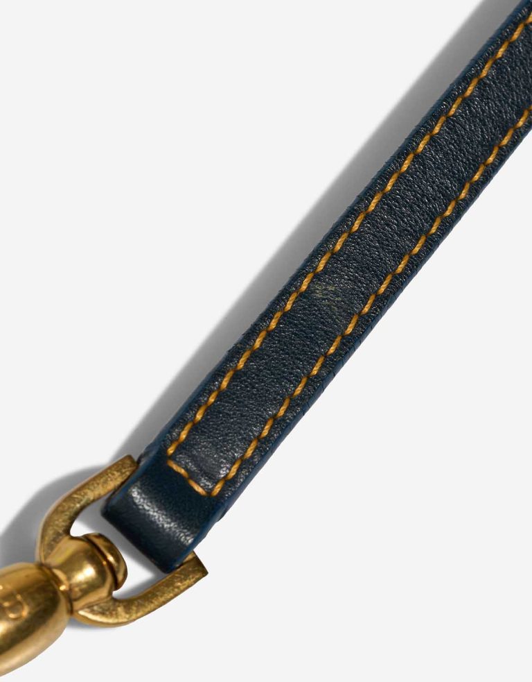 Dior Saddle Pochette Oblique Jacquard Blue Signs of wear | Sell your designer bag