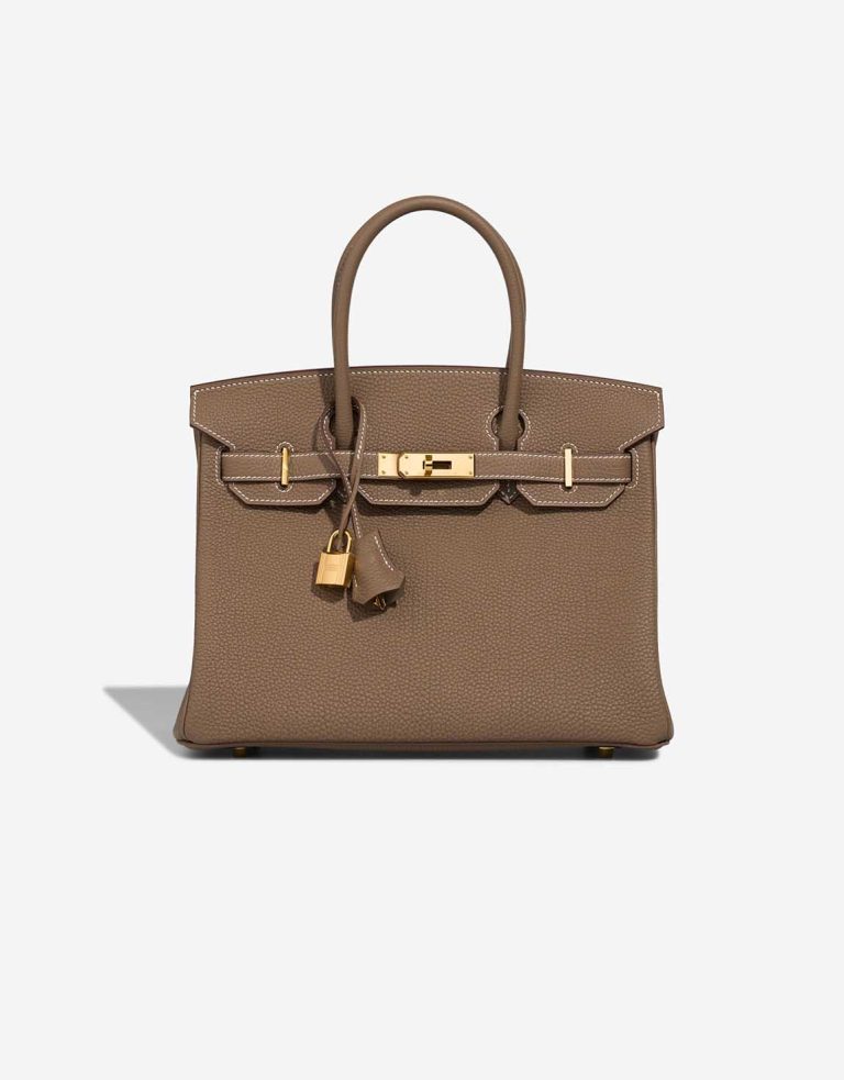 Hermès Birkin 30 Togo Étoupe Front | Sell your designer bag