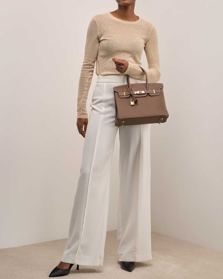 Hermès Birkin 30 Togo Étoupe Front | Sell your designer bag