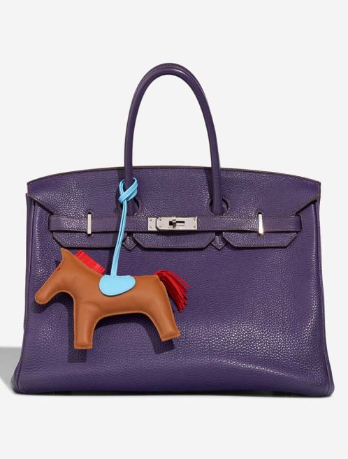 Hermès Rodeo GM Milo Lamb Gold / Rouge Indien / Céleste Closing System | Sell your designer bag