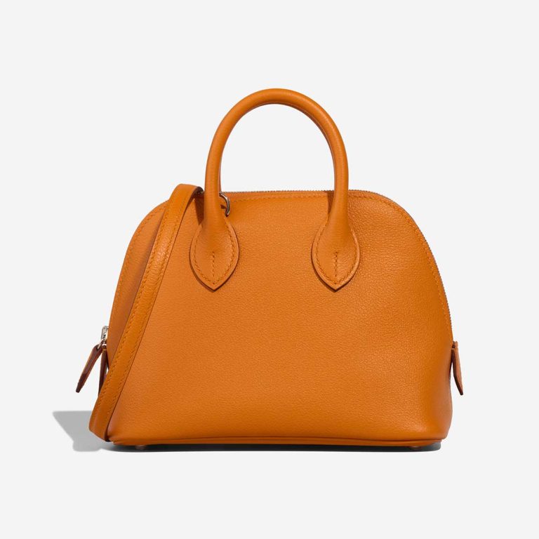 Hermès Bolide Mini Evercolor Apricot Front | Sell your designer bag