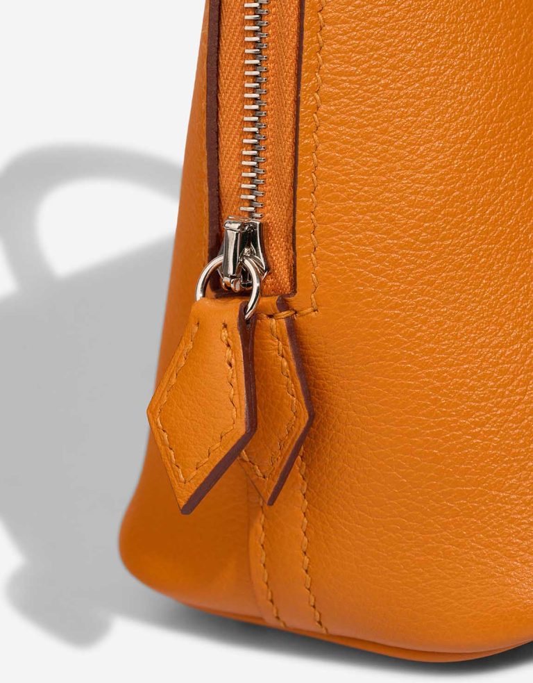 Hermès Bolide Mini Evercolor Apricot Closing System | Sell your designer bag