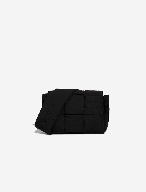 Bottega Veneta Tech Cassette Nylon Black Front | Sell your designer bag