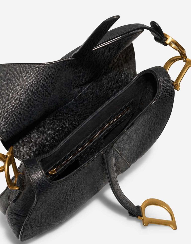 Dior Saddle Medium Calf Black | Sell your designer bag