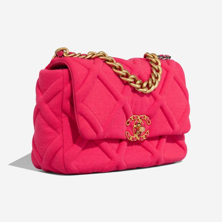 Chanel 19 Flap Bag Jersey / Lamb Pink | Sell your designer bag