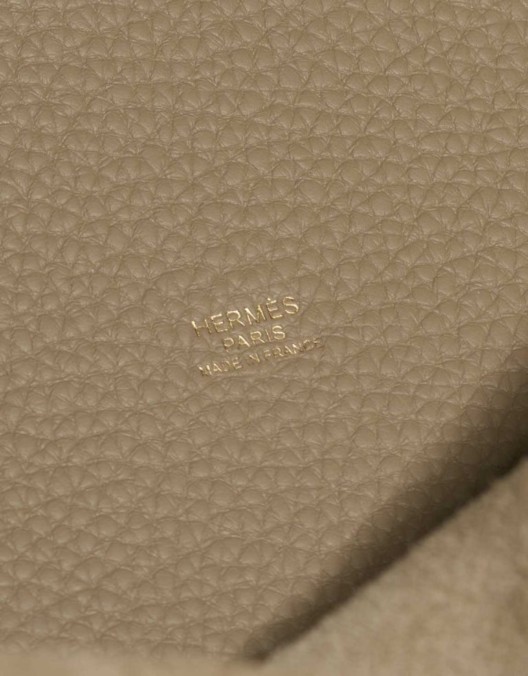 Hermès Picotin 22 Taurillon Clémence Beige Marfa Logo | Sell your designer bag