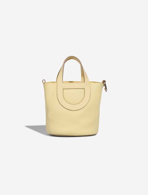 Hermès In-The-Loop 18 Taurillon Clémence Jaune Milton Front | Sell your designer bag