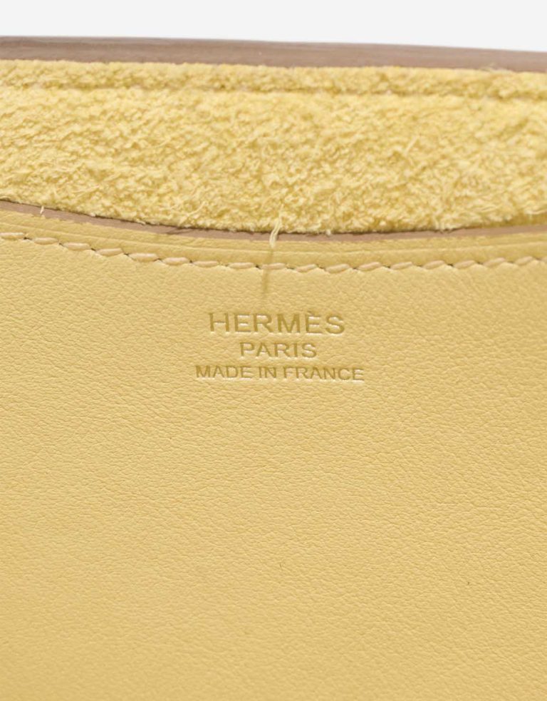 Hermès In-The-Loop 18 Taurillon Clémence Jaune Milton Logo | Sell your designer bag