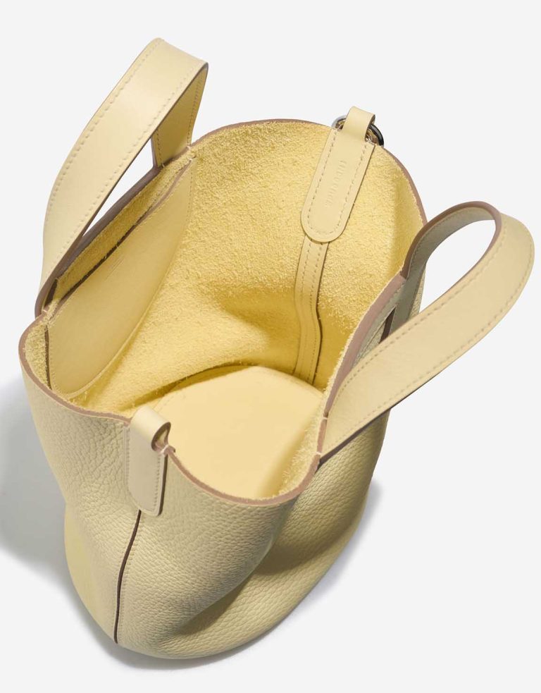 Hermès In-The-Loop 18 Taurillon Clémence Jaune Milton Inside | Sell your designer bag