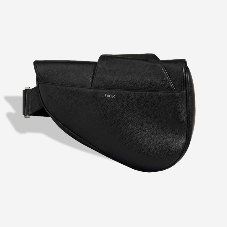 Dior Saddle Medium Calf Black | Sell your designer bag