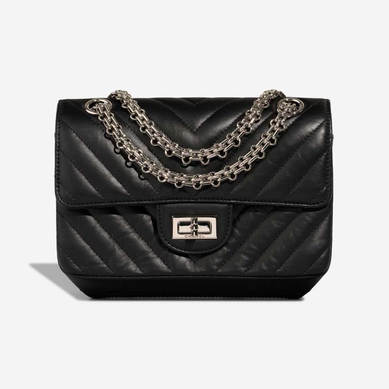 Chanel 2.55 Reissue Mini Calf Black Front | Sell your designer bag