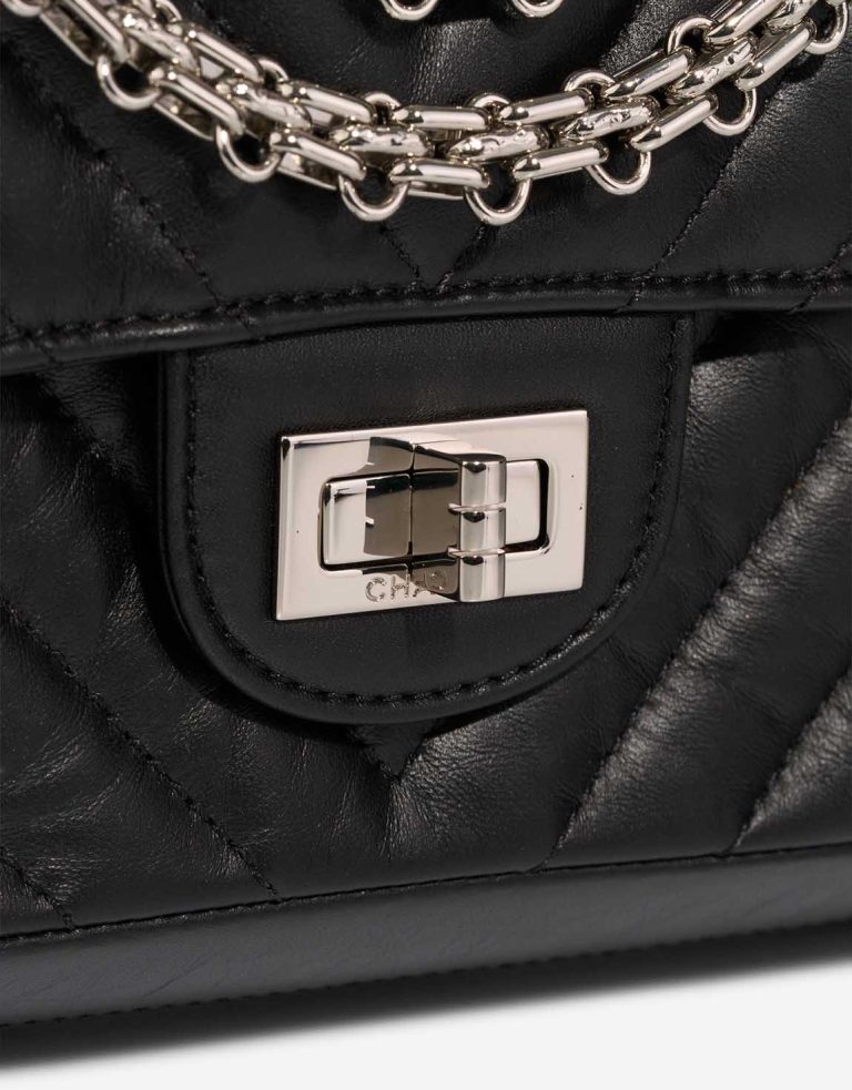 Chanel 2.55 Reissue Mini Calf Black Closing System | Sell your designer bag