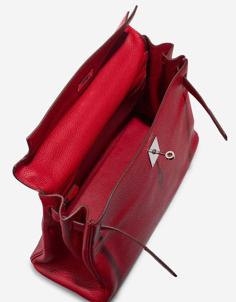 Hermès Kelly 32 Clémence Rouge Garance Inside | Sell your designer bag