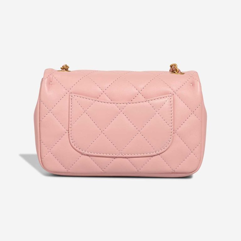Chanel Timeless Mini Rectangular Lamb Light Pink | Sell your designer bag