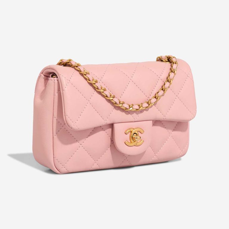 Chanel Timeless Mini Rectangular Lamb Light Pink | Sell your designer bag