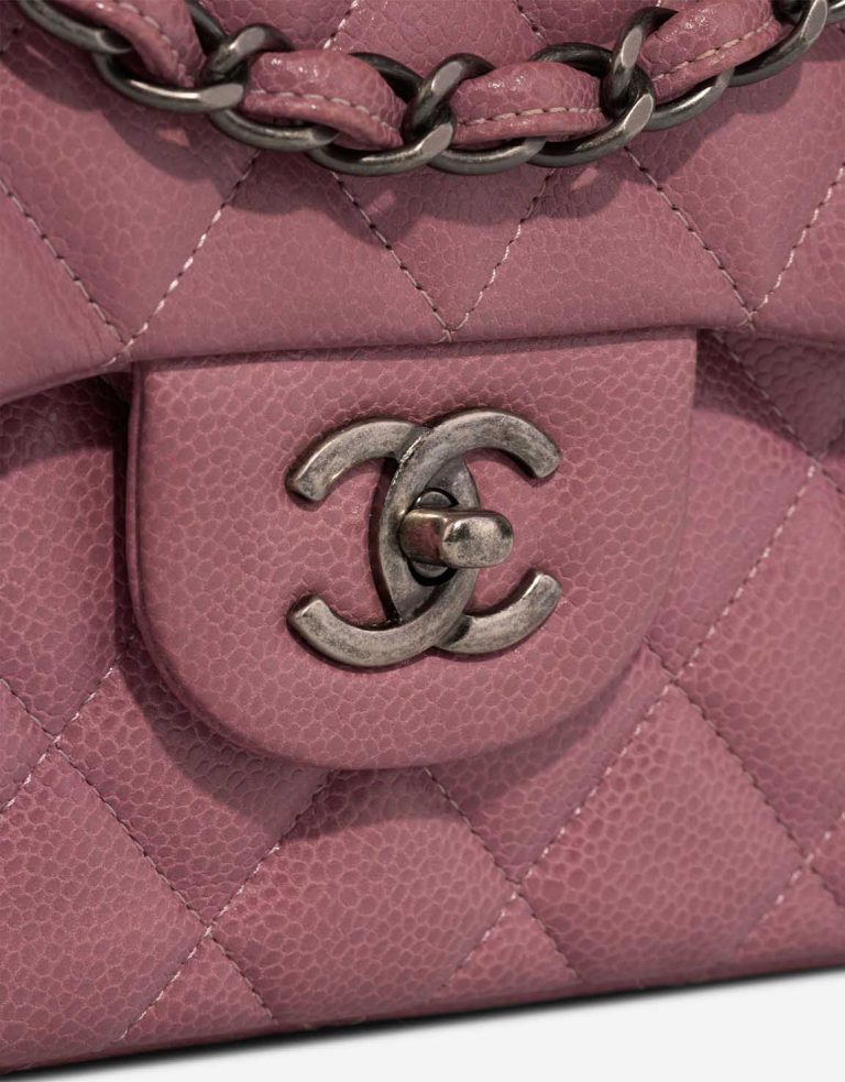 Chanel Timeless Jumbo Caviar Blush Closing System | Sell your designer bag