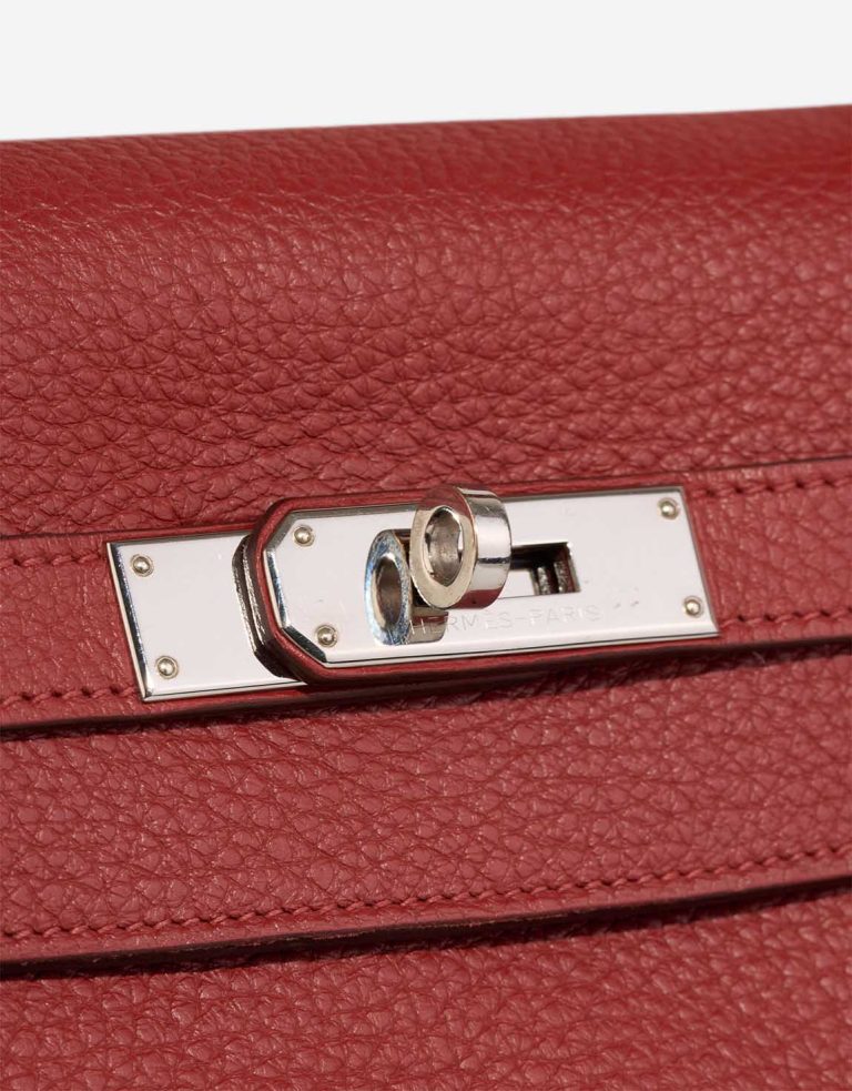 Hermès Kelly 32 Clémence Rouge H Closing System | Sell your designer bag