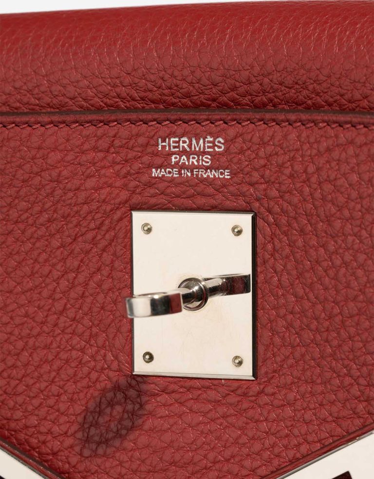 Hermès Kelly 32 Clémence Rouge H Logo | Sell your designer bag