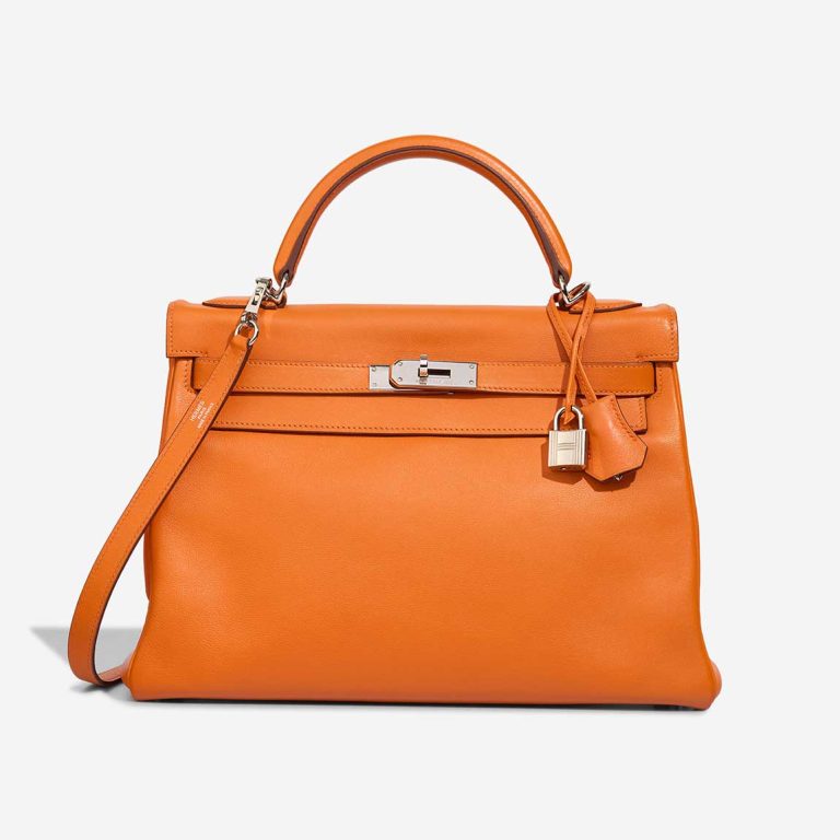 Hermès Kelly 32 Swift Feu Front | Sell your designer bag