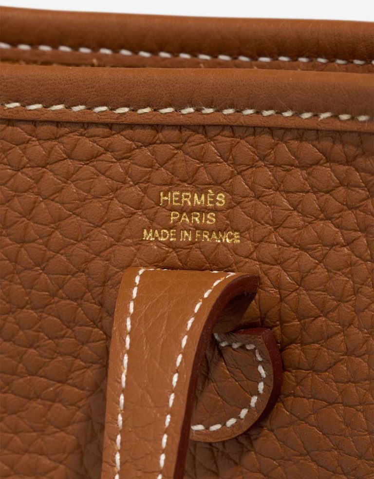 Hermès Evelyne 16 Taurillon Clémence Gold Logo | Sell your designer bag