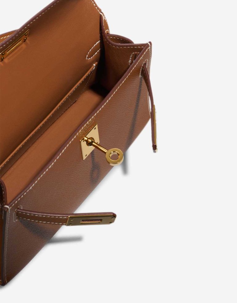 Hermès Kelly Mini Epsom Gold Inside | Sell your designer bag