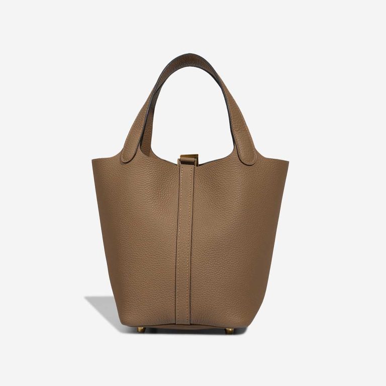 Hermès Picotin 18 Taurillon Clémence Beige de Weimar | Sell your designer bag